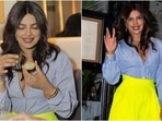 Priyanka Chopra in shirt and pants worth <span class='webrupee'>₹</span>1 lakh aces date-night look in NYC(Instagram/@priyankachopra) Priyanka Chopra in shirt and pants worth <span class='webrupee'>₹</span>1 lakh aces date-night look in NYC(Instagram/@priyankachopra)