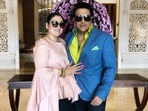 Govinda with his wife Sunita. Govinda with his wife Sunita.