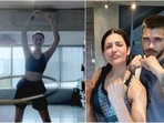 Shruti Haasan proves working out can be fun too with hula hoop video(Instagram/@shrutzhaasan, Instagram/@irfanikkhan) Shruti Haasan proves working out can be fun too with hula hoop video(Instagram/@shrutzhaasan, Instagram/@irfanikkhan)