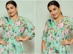 Vidya Balan's floral maxi dress for Sherni promotions has pockets, we love it(Instagram/@who_wore_what_when) Vidya Balan's floral maxi dress for Sherni promotions has pockets, we love it(Instagram/@who_wore_what_when)