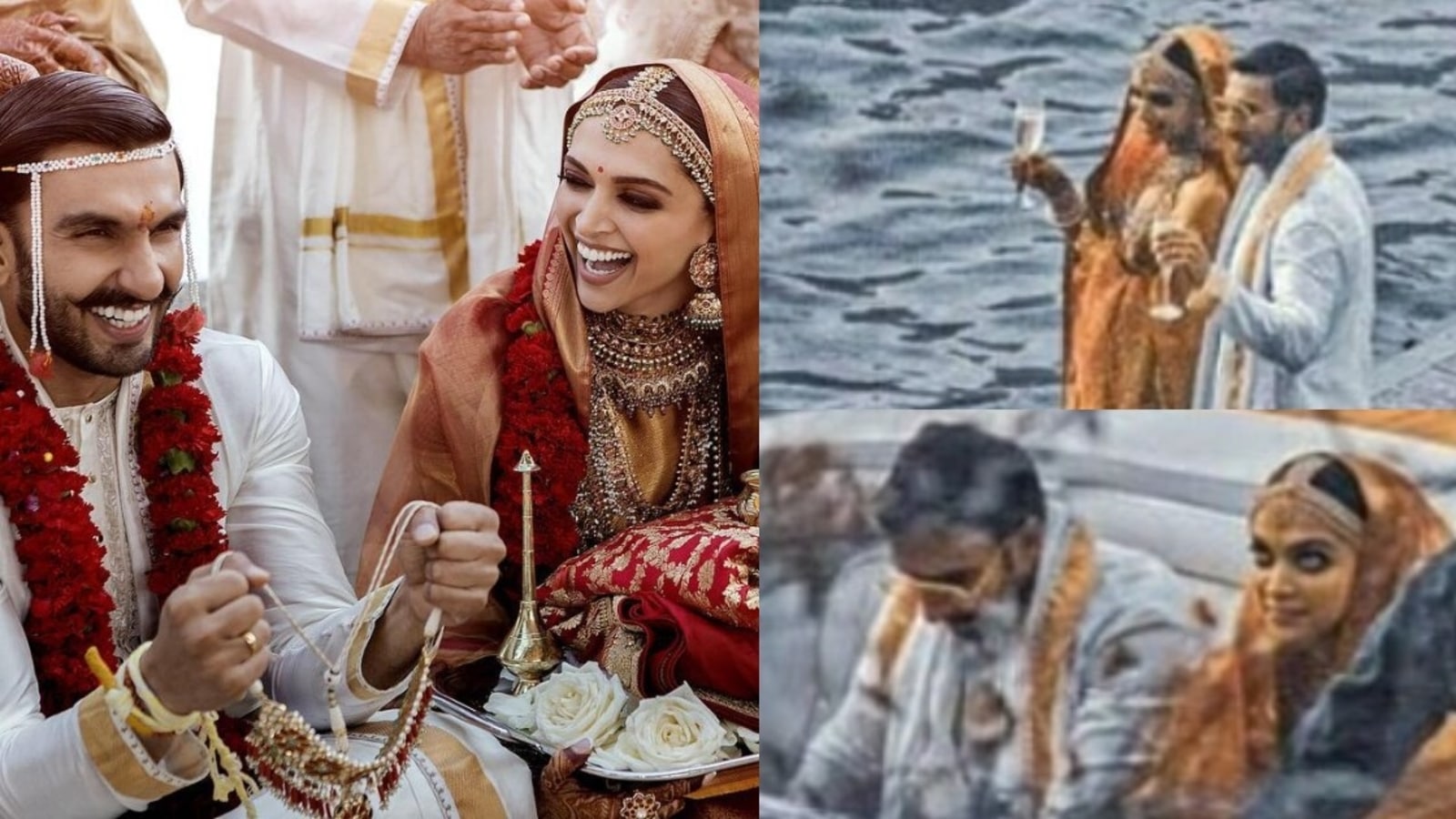 Deepika Padukone And Ranveer Singh Raise A Toast As Newlyweds In These Unseen Wedding Pics See Here Bollywood Hindustan Times