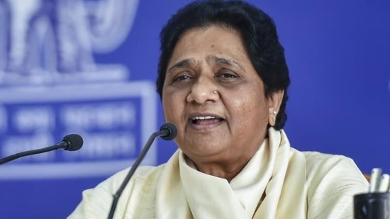Mayawati earlier asserted that her party is getting only the right leaders to join the BSP.(PTI)