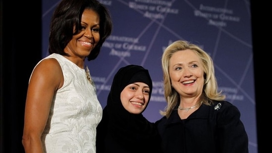 Samar Badawi received the US' International Women of Courage Award in 2012 for challenging the Saudi male guardianship system. (Reuters)