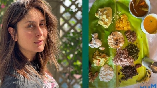 Kareena Kapoor dined on her favourite Kerala-style lunch on Sunday. Kareena Kapoor dined on her favourite Kerala-style lunch on Sunday.