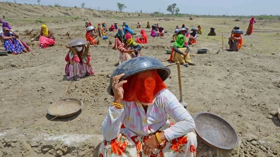 The budget signalled a departure from usual practice, opting to account for full borrowings of the FCI, India’s main grain handling agency, on the budget. (PTI file photo) The budget signalled a departure from usual practice, opting to account for full borrowings of the FCI, India’s main grain handling agency, on the budget. (PTI file photo)
