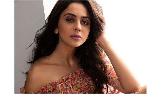 Rakul Preet in off-the-shoulder floral mini dress aces effortless summer styling(Instagram/@rakulpreet)