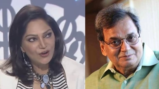 Simi Garewal played a negative role in Subhash Ghai's Karz.