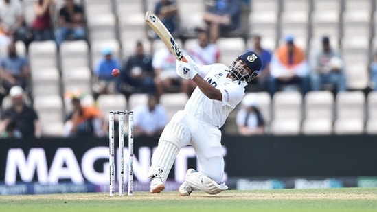 Rishabh Pant plays an audacious shot. (Getty Images) Rishabh Pant plays an audacious shot. (Getty Images)