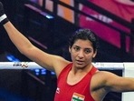 Boxer Simranjit Kaur (Source: Twitter)