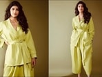 Sanjana Sanghi shows how to elevate airport look in Twill jacket, cropped pants