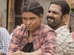 Sharib Hashmi and Samantha Akkineni in The Family Man 2.