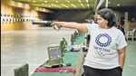Indian pistol shooter Rahi Sarnobat. (Milind Saurkar/HT Photo)