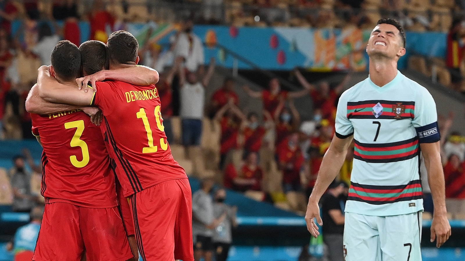 ‘Desolador’: Twitterati reage à saída de Portugal do Euro 2020 após derrota com a Bélgica |  notícias de futebol