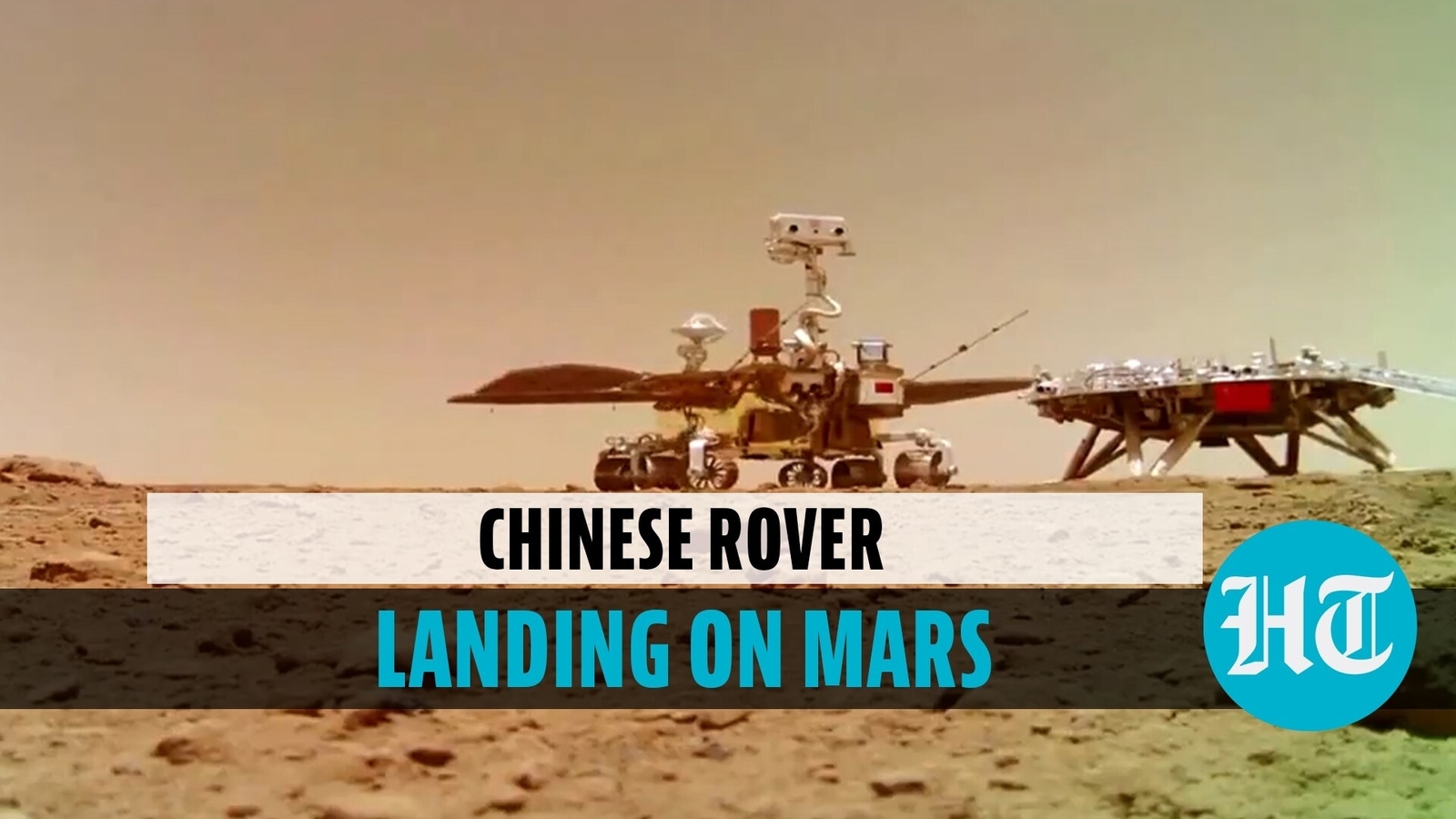 Watch: China Releases Video Of Its Mars Rover Zhurong Landing On Red ...