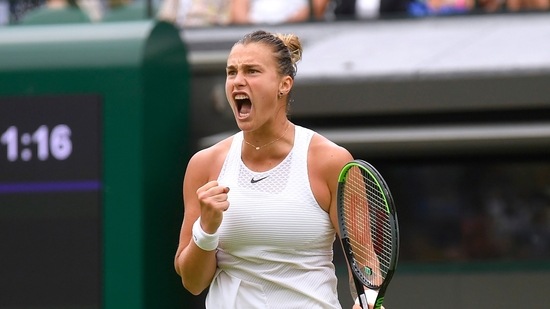 Wimbledon 2021 Day 1: Aryna Sabalenka beats Romania's ...