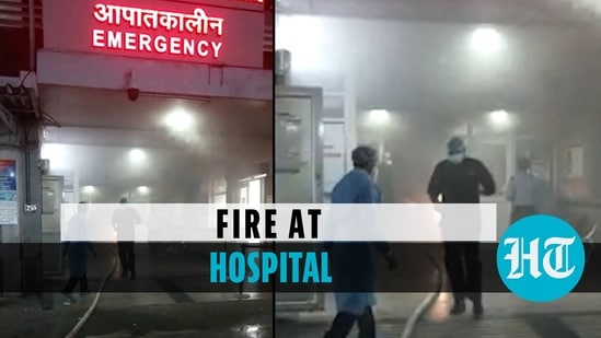 Fire reported at AIIMS, Delhi on June 28 morning (HT)