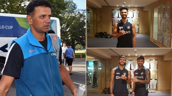 Rahul Dravid on chances for youngsters to make a mark in the Sri Lanka tour(HT Collage)