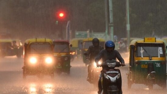 Central Delhi second-most rain-deficient in India, IMD data shows (Burhaan/HT Photo)
