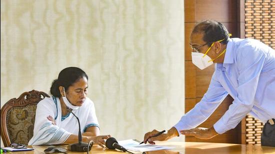 Kolkata: West Bengal chief minister Mamata Banerjee was allowed to file a fresh request to take her affidavit on record by the Supreme Court (PTI) Kolkata: West Bengal chief minister Mamata Banerjee was allowed to file a fresh request to take her affidavit on record by the Supreme Court (PTI)