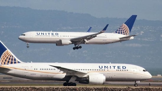 The flight department for Salt Lake City on Friday evening and arrived early on Saturday morning, according to the flightaware.com website.(Reuters Photo)