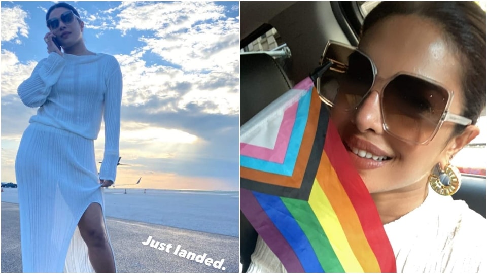 Screenshot of Priyanka Chopra's Instagram stories. Screenshot of Priyanka Chopra's Instagram stories.