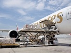 Emirates' first shipment under the Airbridge initiative flew from Dubai to Delhi on May 13. Emirates' first shipment under the Airbridge initiative flew from Dubai to Delhi on May 13.