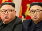 Kim Jong Un, who is said to be 37 years old, reappeared in public after nearly a month earlier in June sparking speculation over his health. Kim Jong Un, who is said to be 37 years old, reappeared in public after nearly a month earlier in June sparking speculation over his health.