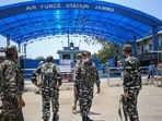 Initial investigation by J&K Police and security agencies have revealed the role of Pakistan-based LeT in the twin drone strikes.(PTI) Initial investigation by J&K Police and security agencies have revealed the role of Pakistan-based LeT in the twin drone strikes.(PTI)