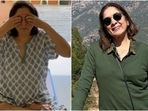 Neena Gupta meditates while doing Padmasana in video, fans call her inspiring(Instagram/@neenagupta) Neena Gupta meditates while doing Padmasana in video, fans call her inspiring(Instagram/@neenagupta)