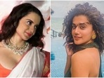 Taapsee Pannu and Kangana Rananut have been at loggerheads for several years. Taapsee Pannu and Kangana Rananut have been at loggerheads for several years.