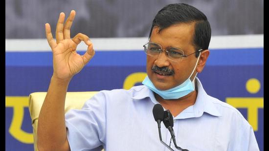 APP national convener Arvind Kejriwal addressing a press conference in Chandigarh on Tuesday. (Keshav Singh/ Hindustan Times) APP national convener Arvind Kejriwal addressing a press conference in Chandigarh on Tuesday. (Keshav Singh/ Hindustan Times)