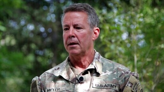 US Army Gen. Austin S. Miller told a small group of reporters in the Afghan capital that for now he has the weapons and the capability to aid Afghanistan’s National Defense and Security Forces.(AP)