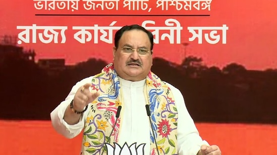 "In the next 5 years, the BJP will take another big leap and will form the government in the next elections. We will fulfil this vision," BJP national president JP Nadda said. (Twitter/@BJP4India) "In the next 5 years, the BJP will take another big leap and will form the government in the next elections. We will fulfil this vision," BJP national president JP Nadda said. (Twitter/@BJP4India)