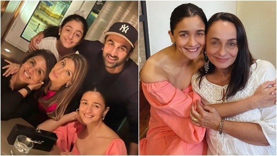 Alia Bhatt for fam jam with Ranbir Kapoor repeats midi dress from mom's birthday