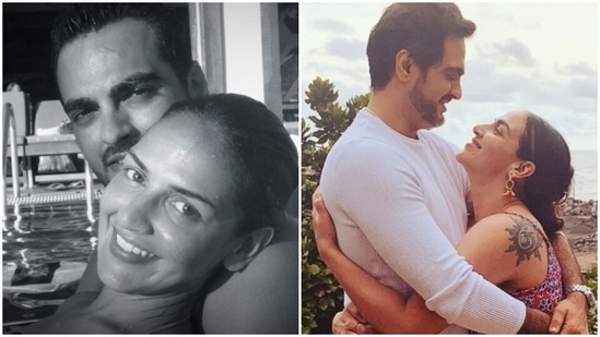 Esha Deol and Bharat Takhtani are celebrating their wedding anniversary.