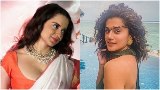 Taapsee Pannu and Kangana Rananut have been at loggerheads for several years.