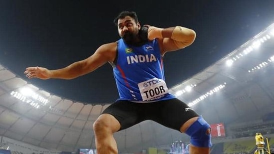 File photo of India's Tejinderpal Singh Toor in action.(REUTERS) File photo of India's Tejinderpal Singh Toor in action.(REUTERS)