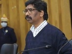 Jharkhand chief minister Hemant Soren, (Photo@HemantSorenJMM)