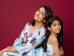 Juhi Parmar with her daughter Samairra. Juhi Parmar with her daughter Samairra.