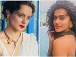 Taapsee Pannu and Kangana Ranaut have been at loggerheads with each other. Taapsee Pannu and Kangana Ranaut have been at loggerheads with each other.