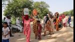 Successive state governments have failed to resolve the issue and villagers are forced to get water for drinking from the Bhakra Canal passing through the village. (HT photo) Successive state governments have failed to resolve the issue and villagers are forced to get water for drinking from the Bhakra Canal passing through the village. (HT photo)