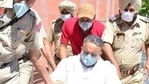 Mukhtar Ansari (on wheelchair) Mukhtar Ansari (on wheelchair)