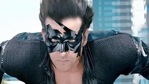 Hrithik Roshan as the superhero Krrish. Hrithik Roshan as the superhero Krrish.