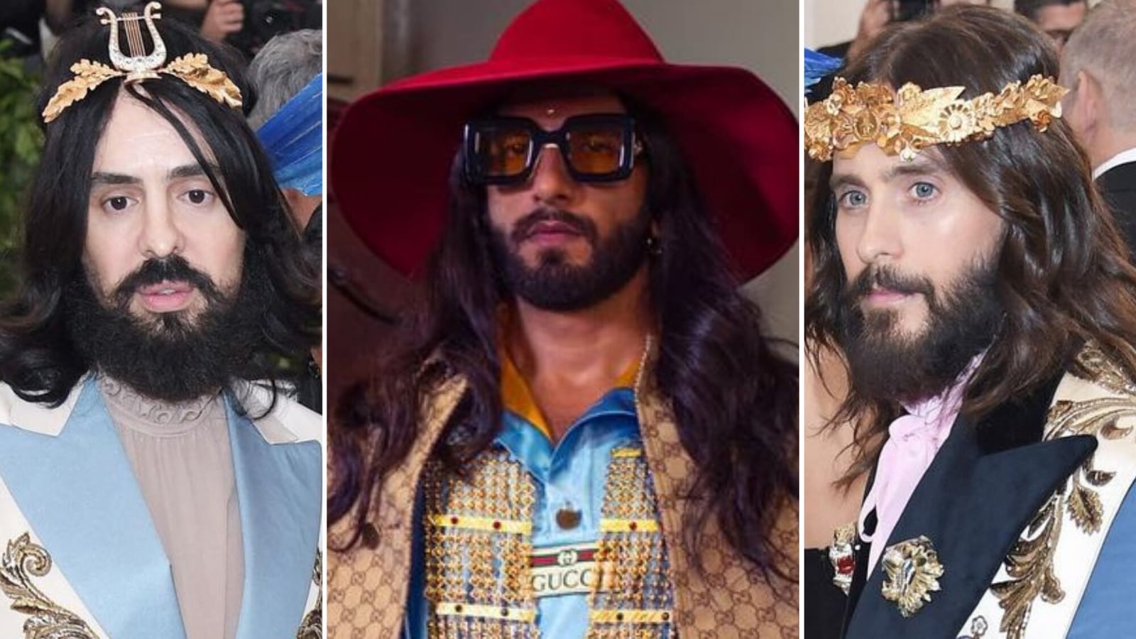 Gucci - Ranveer Singh wears a look from Cruise 2023 for the latest