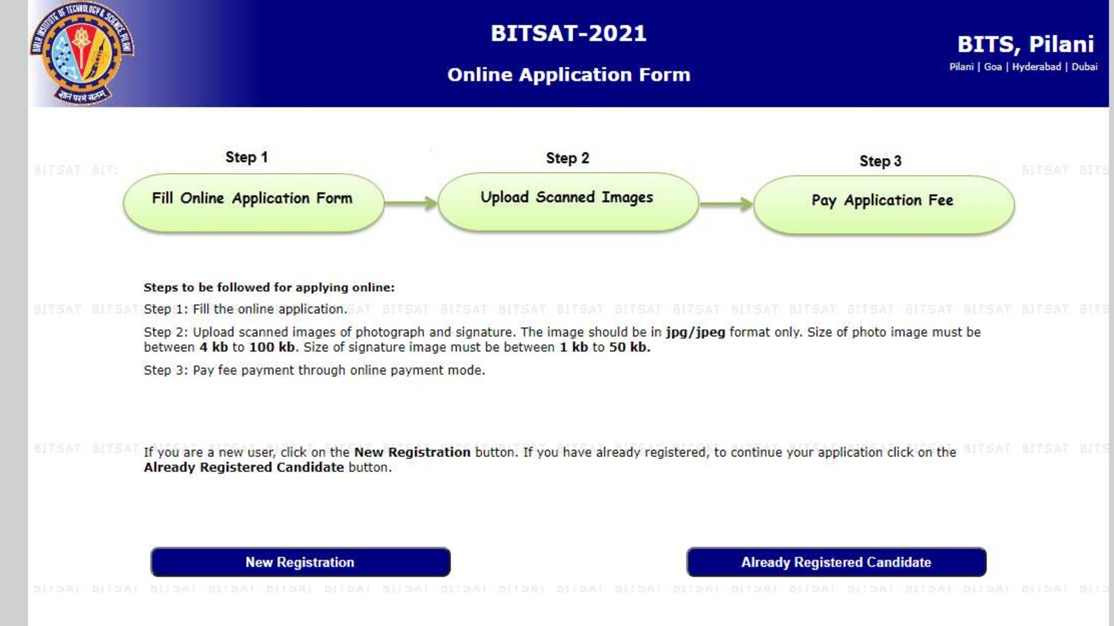 BITSAT 2021: Last date to apply extended, check details