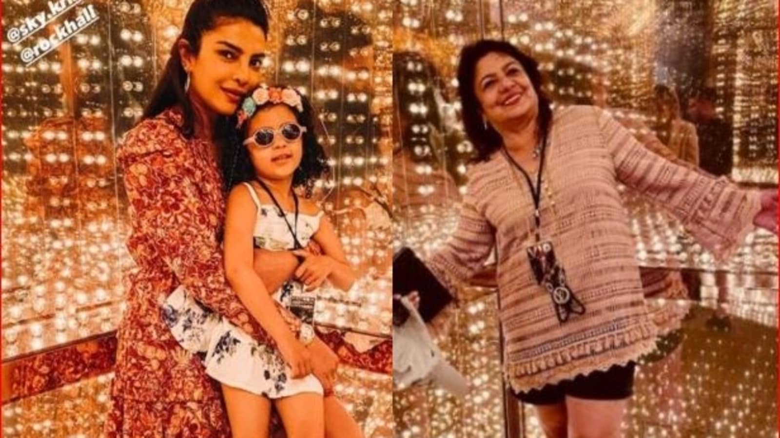 Priyanka Chopra Visits Rock And Roll Hall Of Fame With Mom Madhu Chopra ...