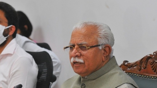 Haryana chief minister Manohar Lal Khattar (HT photo/Keshav Singh) Haryana chief minister Manohar Lal Khattar (HT photo/Keshav Singh)