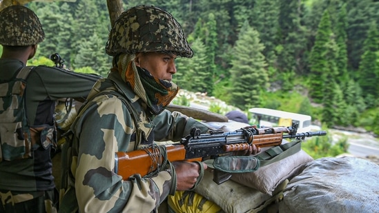 The AFSPA was introduced in the north-eastern states to curb insurgency. It allows armed forces the power to maintain public order in ‘disturbed areas’.(PTI)