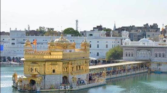 The Golden Temple is the holiest Sikh shrine. (HT FILE PHOTO ) The Golden Temple is the holiest Sikh shrine. (HT FILE PHOTO )