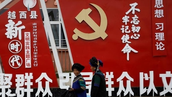 The Communist Party of China (CCP) was founded in 1921, holding its first Congress in Shanghai,(REUTERS)